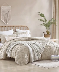 Peri Home Chenille Leopard 3 Pc. Duvet Cover Set, King