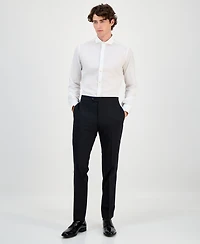 Bar Iii Men's Slim-Fit Faille-Trim Tuxedo Pants, Created for Macy's