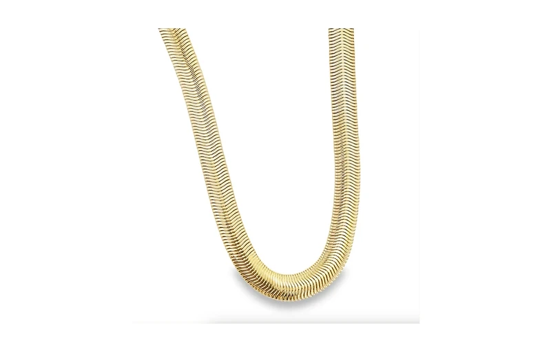 Bowood Lane 8mm Gold Plated Chain Necklace
