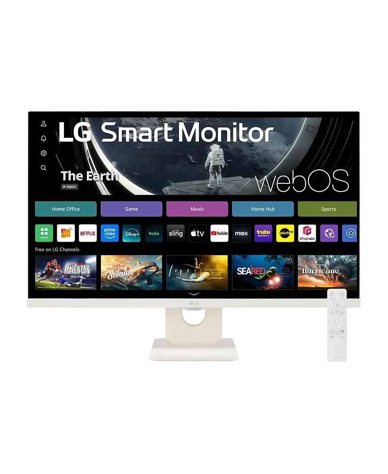 Lg 27U511SA-w 27" 16:9 Full Hd 100Hz Ips Lcd Hdr Monitor with WebOS, White