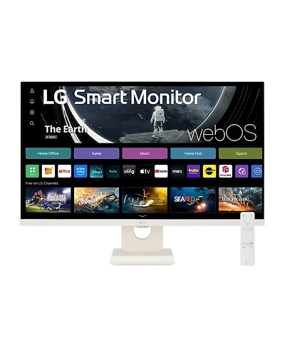 Lg 27U511SA-w 27" 16:9 Full Hd 100Hz Ips Lcd Hdr Monitor with WebOS, White