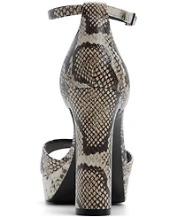 Aldo Women's Eleonia Square Toe Platform Dress Sandals