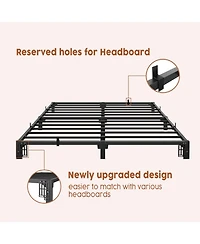 gaomon 8 Inch Queen Bed Frame, Heavy Duty Metal Platform Bed Frame with Durable Iron Slat Support and Legs