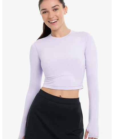 BloqUV Women's Upf 50+ Sun Protective Relaxed Scallop Top