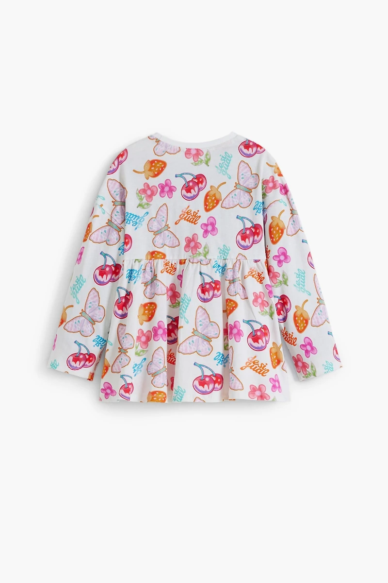 Desigual Girls Girls's A-line fruit T-shirt