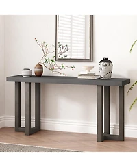 Streamdale Furniture Geometric Console Table - Pine Legs