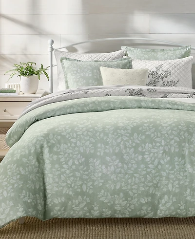 Charter Club Willow Print 2-Pc. Duvet Cover Set, Twin