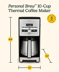 Cuisinart Personal Brew 10-Cup Thermal Coffee Maker
