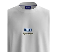 Hugo Boss Men's Nichaboso Graphic Print Regular-Fit T-Shirt