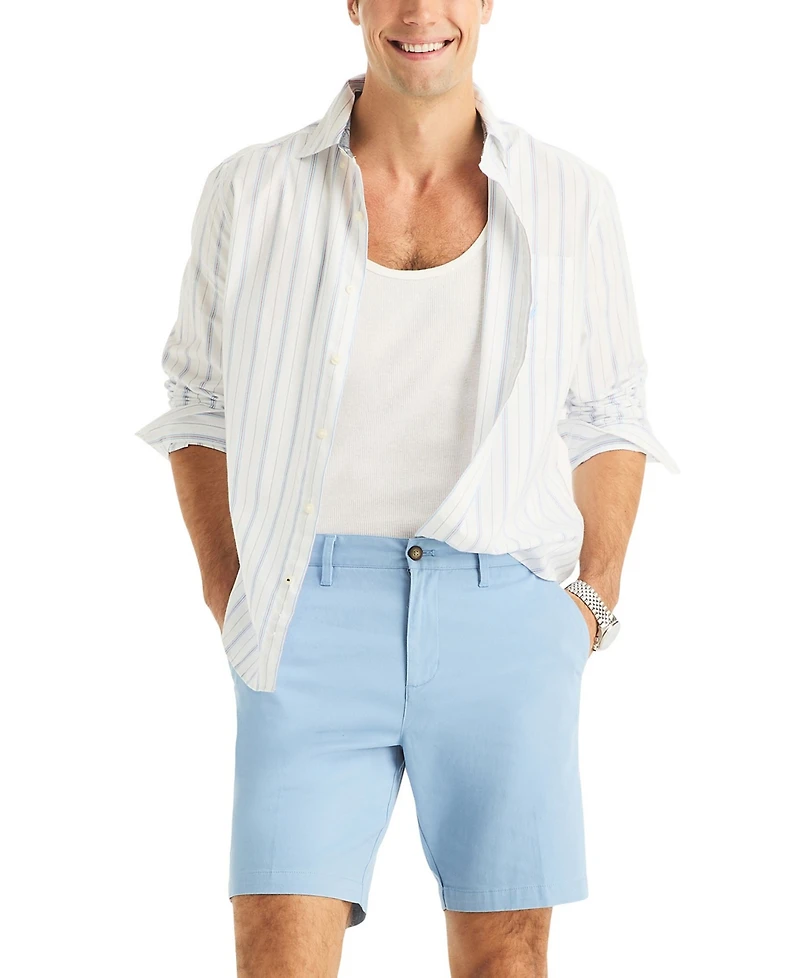 Nautica Men's Stretch Deck Regular-Fit Shorts