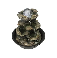 SunJet 11" Spinning Orb Tabletop Fountain