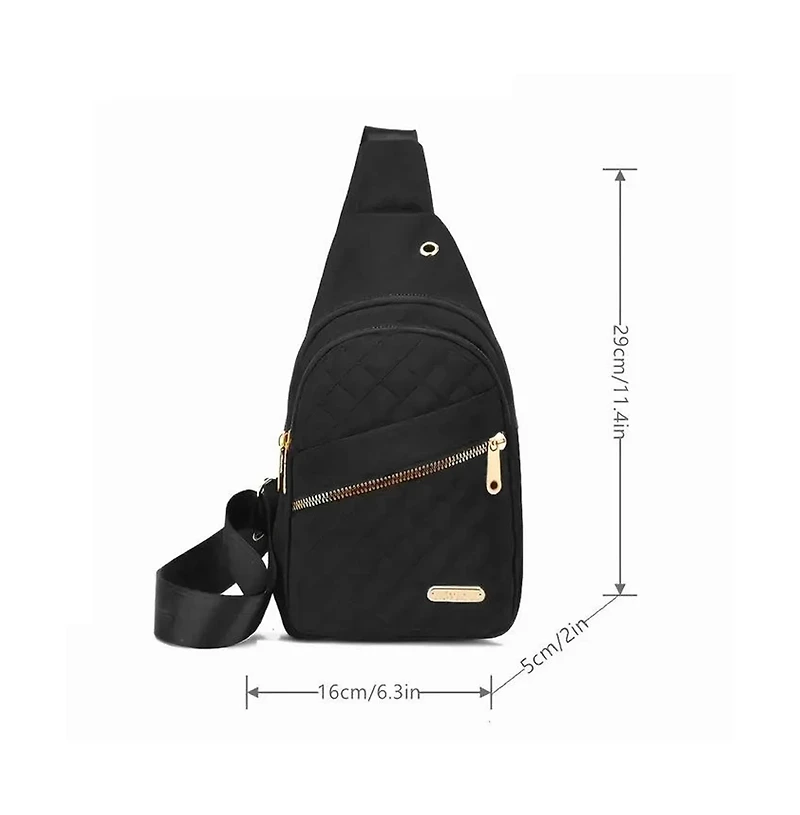 3p Experts Clarissa Quilted Sling Bag