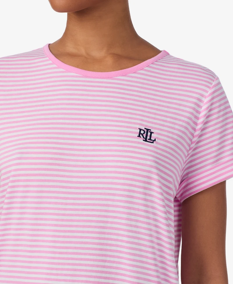 Lauren Ralph Women's Crew Neck Sleep Gown