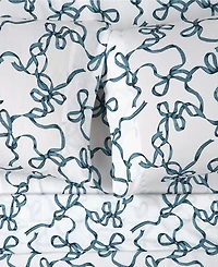Truly Soft Printed Bow 3-Pc. Sheet Set