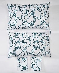Truly Soft Printed Bow 3-Pc. Sheet Set