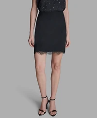 Bcbg Women's Lace Pencil Skirt