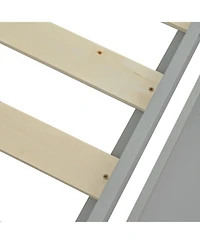 Streamdale Furniture + Twin Over Full + Wood + Storage + Bunk Bed