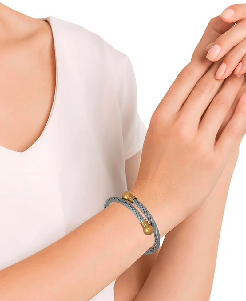 Macy's 2-Pc. Bypass Orb Bangles Set