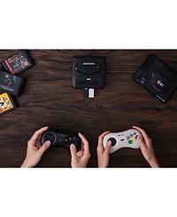 8Bitdo M30 2.4G Wireless Gamepad Controller for Sega Genesis Mini and Mega Drive Mini and Nintendo Switch - White