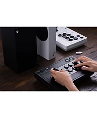 8Bitdo Wireless Arcade Fight Stick for Xbox Series X|S, Xbox One and Windows 10 with 3.5mm Audio Jack - Officially Licensed
