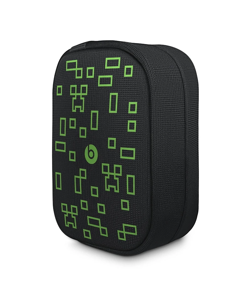 Beats Solo 4 Bluetooth Wireless On-Ear Headphones - Minecraft Special Edition - Charged Black