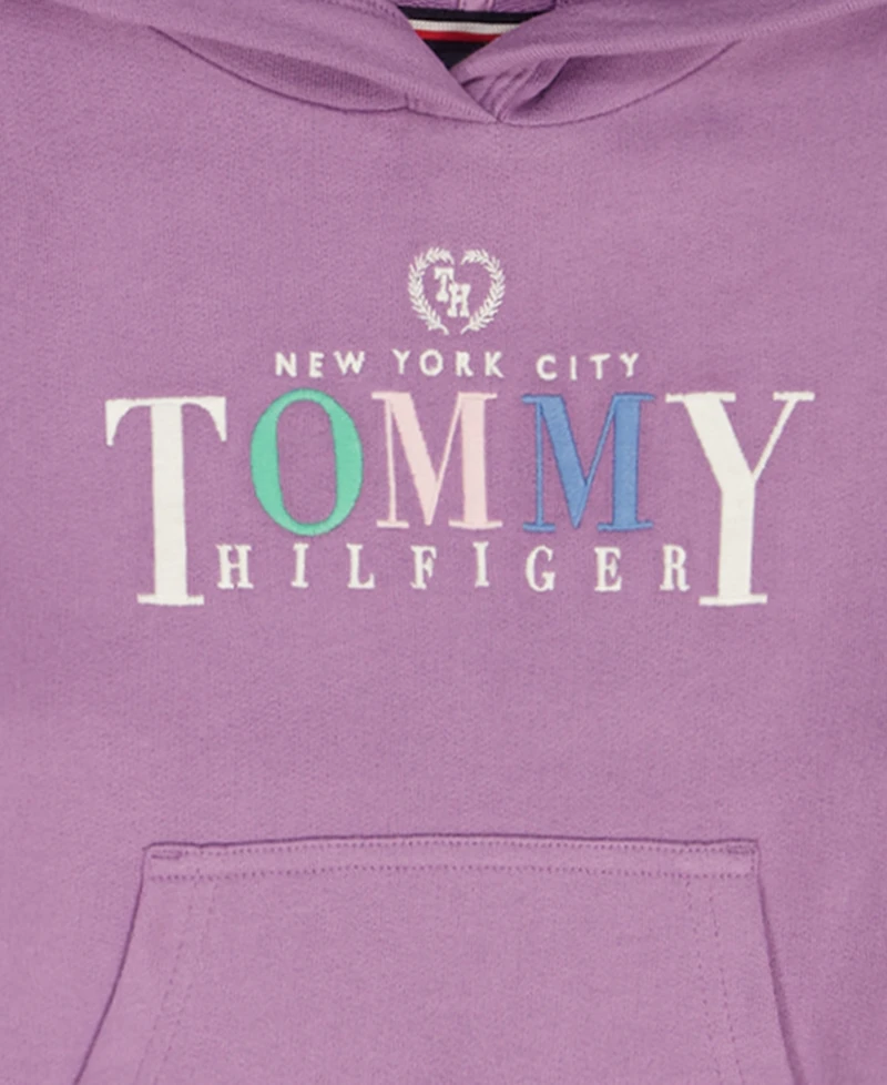 Tommy Hilfiger Girls' 7-16 Color-Block Popover Hoodie