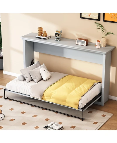 Streamdale Furniture Streamdale Twin Size Murphy Bed, can be Folded into a Cabinet