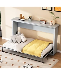 Streamdale Furniture Streamdale Twin Size Murphy Bed, can be Folded into a Cabinet