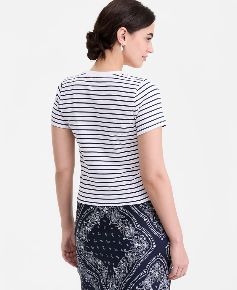 On 34th Women's Meet And Greet Short-Sleeve T-Shirt, Macy's Exclusive