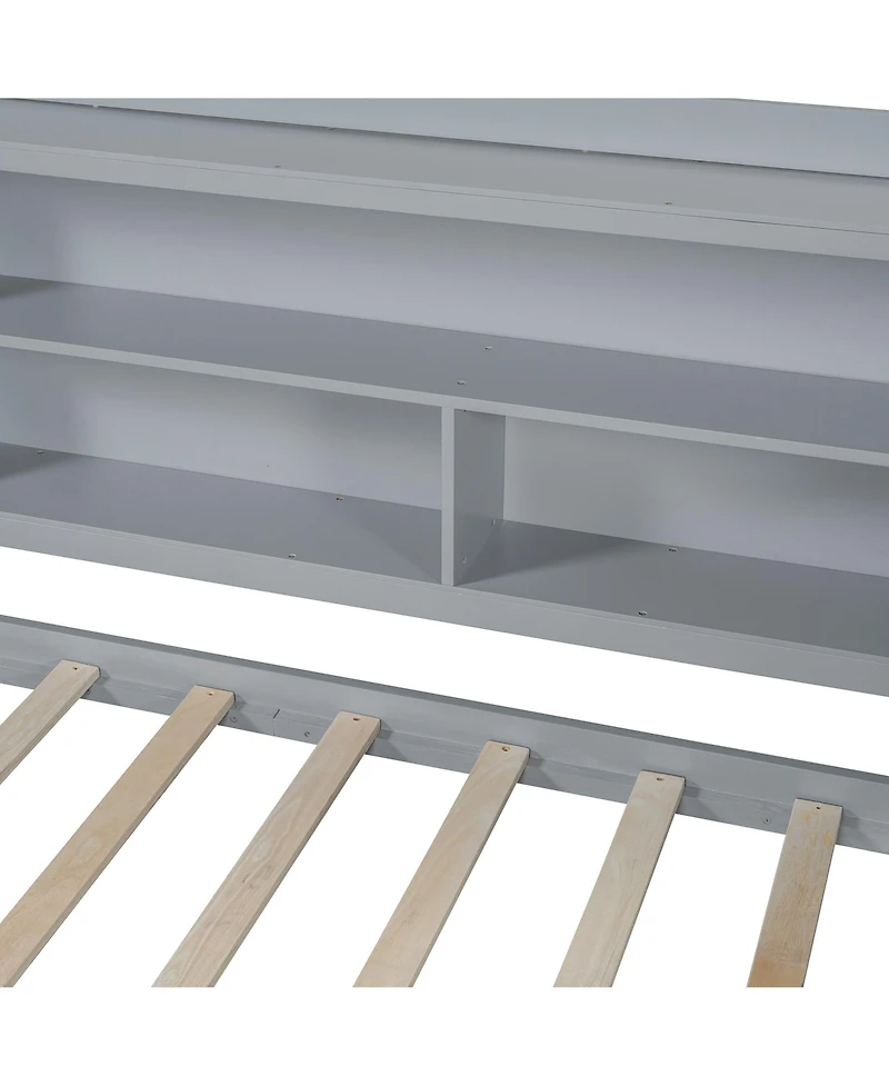 Streamdale Furniture Full Size Wooden Daybed With 3 Drawers