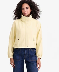 On 34th Women's Cropped Faux-Leather Jacket, Macy's Exclusive