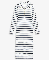 On 34th Women's Striped Sailor Knit Midi Dress, Macy's Exclusive