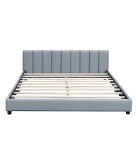 Streamdale Furniture Queen/Twin Xl Upholstered Platform Bed