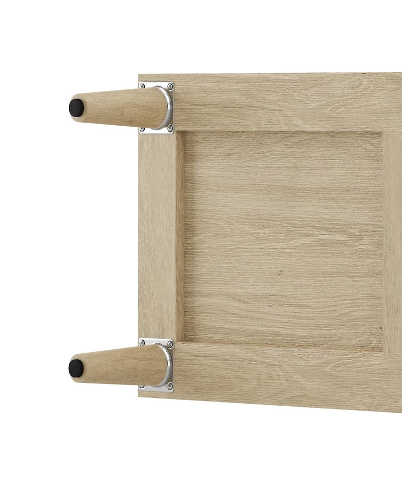 Streamdale Furniture Rattan Buffet Cabinet - 70" 4-Door Sideboard