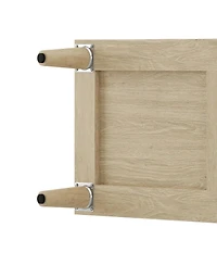 Streamdale Furniture Rattan Buffet Cabinet - 70" 4-Door Sideboard