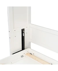 Streamdale Furniture + Full Size + Wood (or Mdf if applicable) + 2 Drawers + Murphy Bed