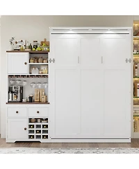 Streamdale Furniture Queen Murphy Bed with Storage