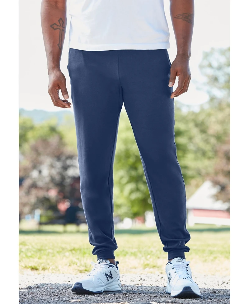 KingSize Big & Tall Jersey Jogger Pants