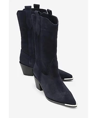 Forever & Always Women's Shoes Alvi Leather Western Boot