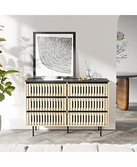 Streamdale Furniture Dresser & Armoires Modern 6-Drawer Bedroom Storage Cabinet