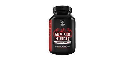 Nature's Craft Testosterone Booster for Men Libido, Nature's Craft, Gorilla Muscle for Fitness & Exercise, 60 Capsules