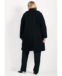 Avenue Women's Teddy Longline Coat