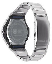 G-Shock Men's Japanese Quartz Silver-Tone Stainless Steel Watch, 44.2mm