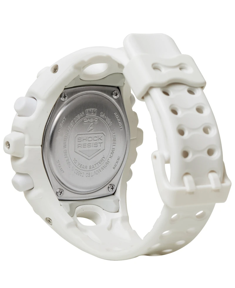 G-Shock Men's Japanese Quartz White Resin Watch, 58.2mm