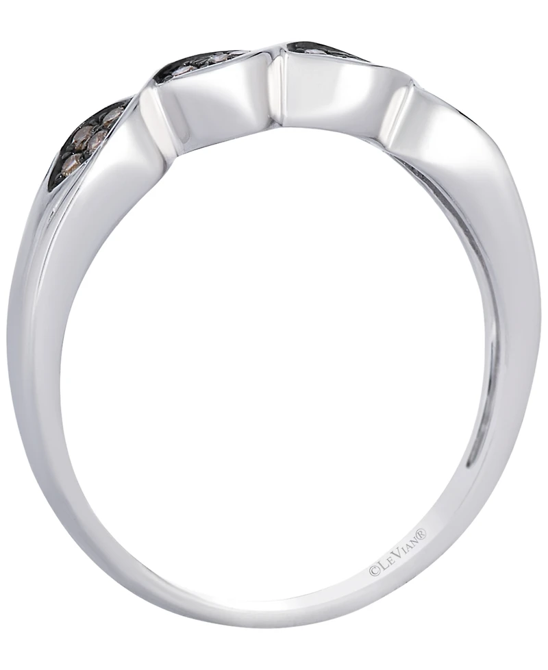 Le Vian Chocolate Diamond Ring (0.12 ct. t.w.) in 14k Vanilla Gold