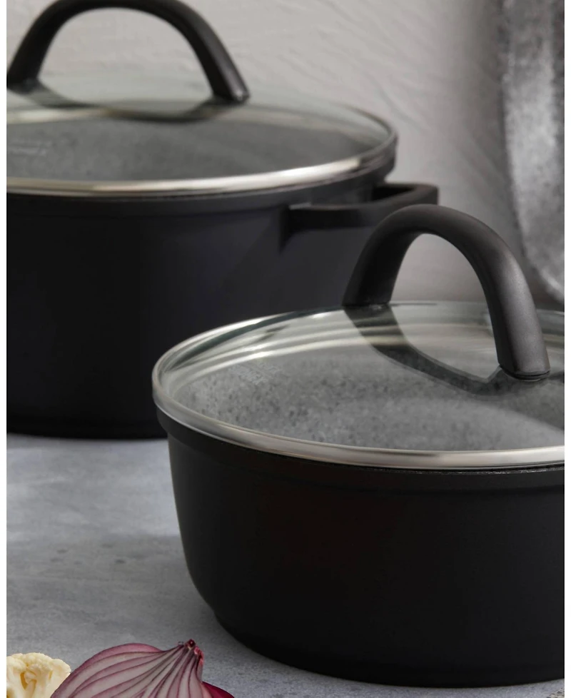 Cuisine::pro Aluminium STONEX2 6-p Cookware Set