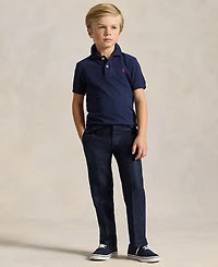 Polo Ralph Lauren Toddler and Little Boys Cotton Mesh Shirt