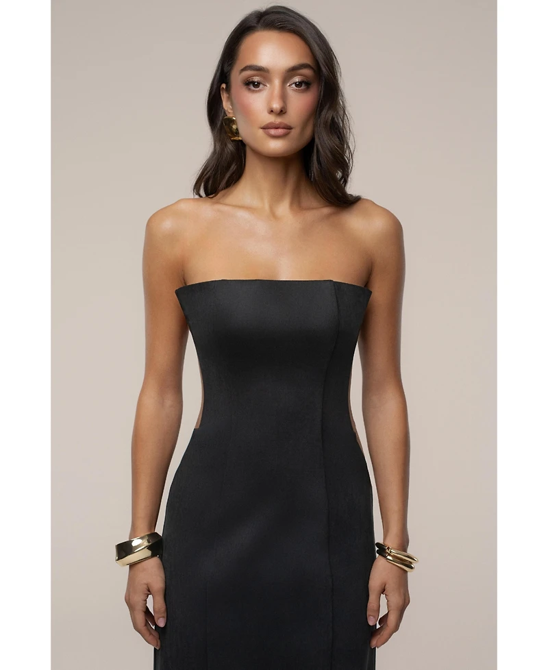 Jluxlabel Women's Madison Suede Maxi Dress