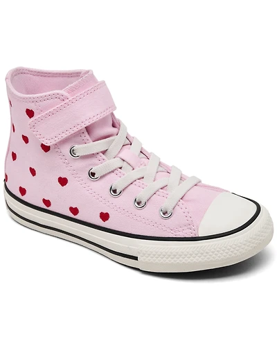 Converse Little Girl's Chuck Taylor All Star Valentine's Day High Top Casual Sneakers from Finish Line