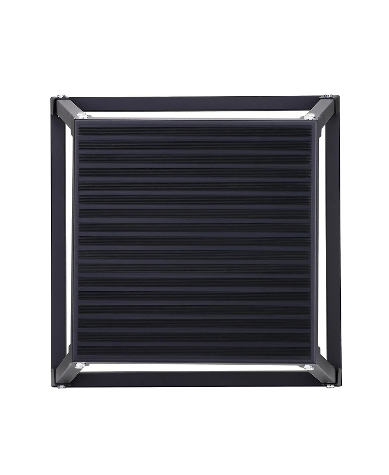 Sugift Plyo Jump Box Set 12/18/24" Agility Training Box Black